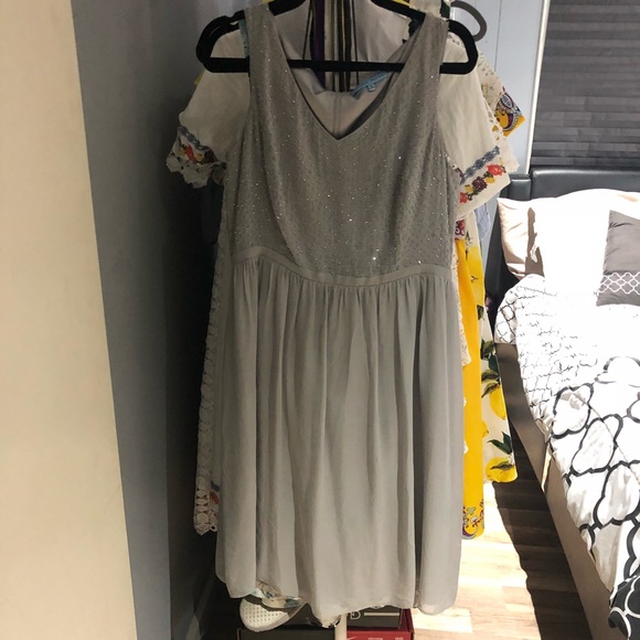 Antonio Melani grey dress - Picture 5 of 5